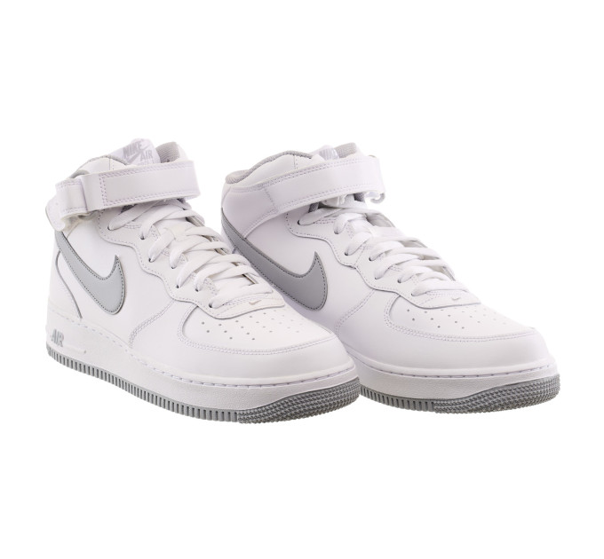 Чоловічі Кросівки Nike Air Force 1 Mid '07 Білий 41 (7dDV0806-100 41)