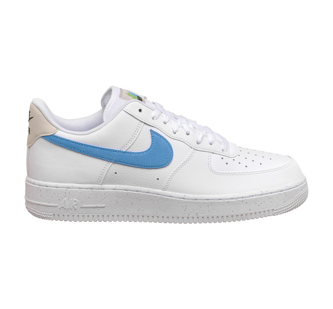 Чоловічі Кросівки Nike AIR FORCE 1 07 Білий Блакитний 45.5 (7dDV3491-100 45.5)