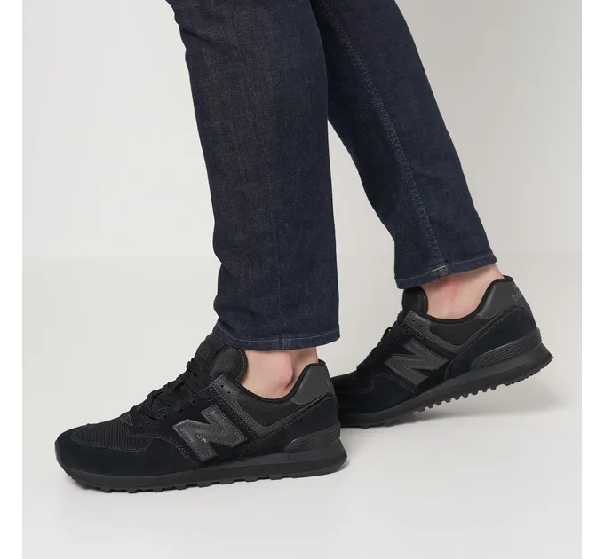 Кросівки чол. New Balance 574 Чорний 41.5 (9) 27 см (ML574EVE-0001)