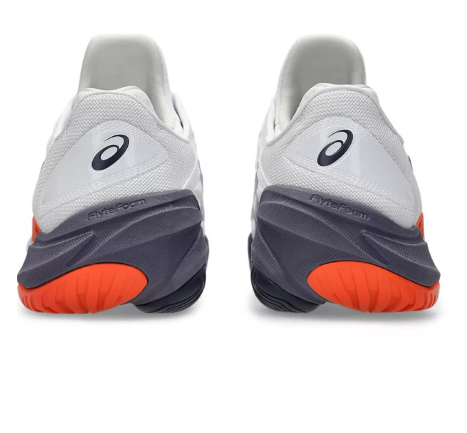 Чоловічі Кросівки Asics Court FF 3 all court Білий Помаранчевий 40.5 (1041A370-104 40.5)