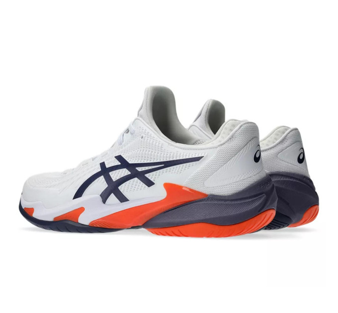Чоловічі Кросівки Asics Court FF 3 all court Білий Помаранчевий 40.5 (1041A370-104 40.5)