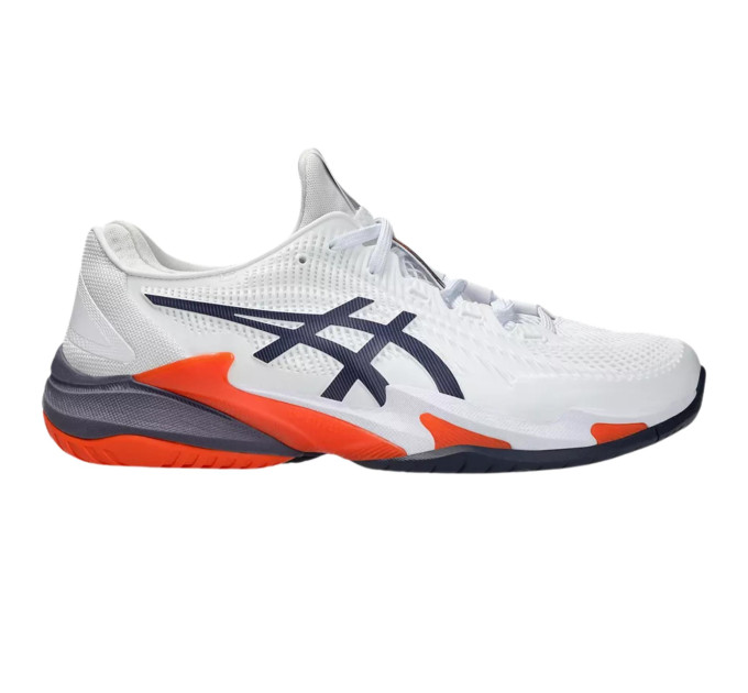 Чоловічі Кросівки Asics Court FF 3 all court Білий Помаранчевий 40.5 (1041A370-104 40.5)