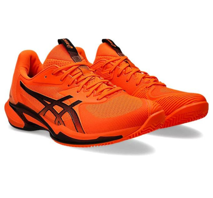 Чоловічі кросівки для сквошу Asics Solution Speed FF 3 clay Помаранчевий 47 (1041A437-802 47)