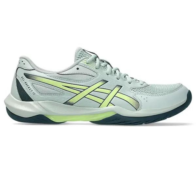 Чоловічі Кросівки Asics Gel-Rocket 12 Lichen Rock/Tranquil Teal 11 (45) 1071A116-300 45