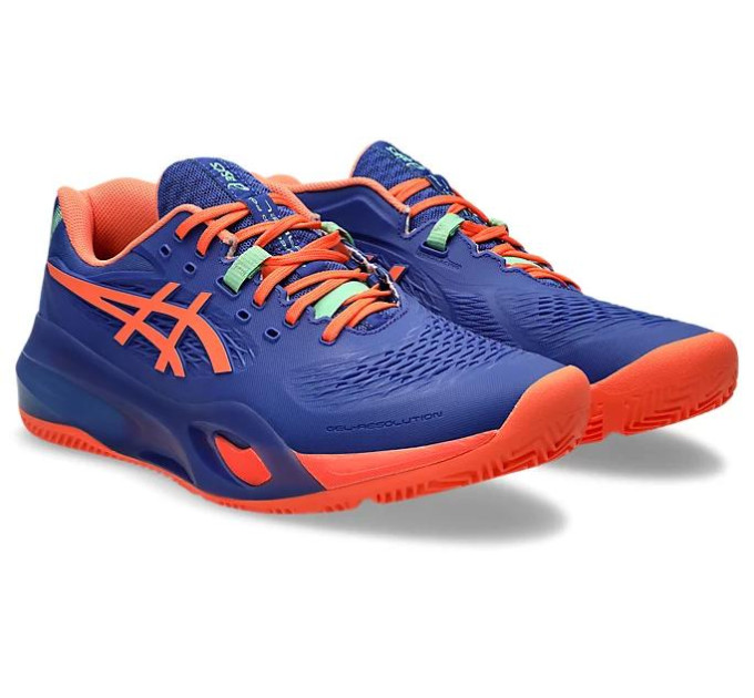 Кросівки чол. Asics GEL-RESOLUTION X Dark Cobalt/Vivid Coral (42.5) 9 1041A492-402 42.5