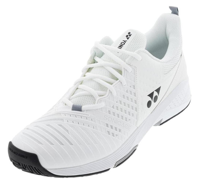 Кросівки чоловічі Yonex SHT-Sonicage3 Wide White/Black (44.5/28.5) SHTS3WACEX white 44.5/28.5 Кросівки чоловічі Yonex SHT-Sonicage3 Wide White/Black (44.5/28.5) SHTS3WACEX white 44.5/28.5