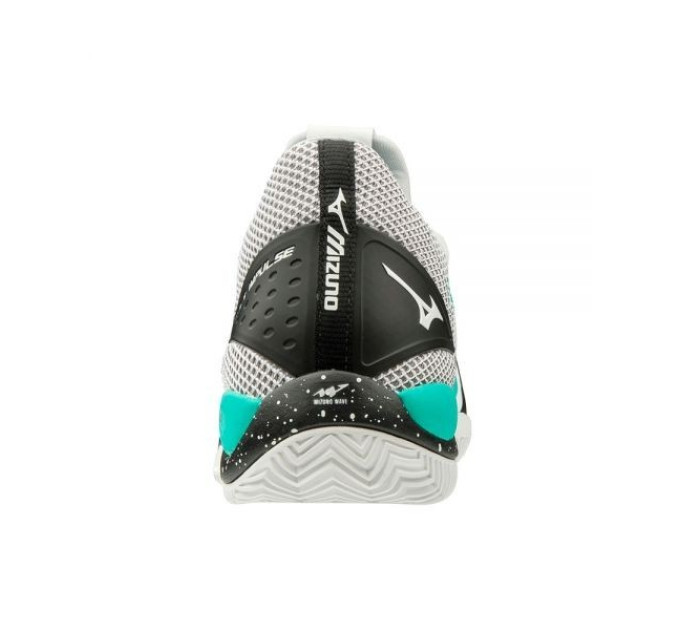 Чоловічі кросівки MIZUNO SHOE WAVE IMPULSE CC білий/чорний/зелений (40.5) UK7 61GC1980-09 40.5