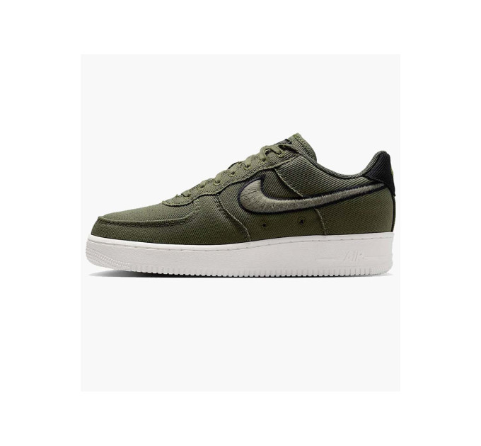 Чоловічі Кросівки Nike AIR FORCE 1 LOW CANVAS Зелений 43 (7dHV1204-301 43)