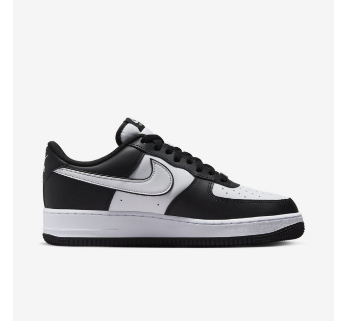 Чоловічі Кросівки Nike AIR FORCE 1 07 Чорний Білий 45.5 (7dDV0788-001 45.5)