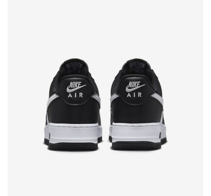 Чоловічі Кросівки Nike AIR FORCE 1 07 Чорний Білий 45.5 (7dDV0788-001 45.5)
