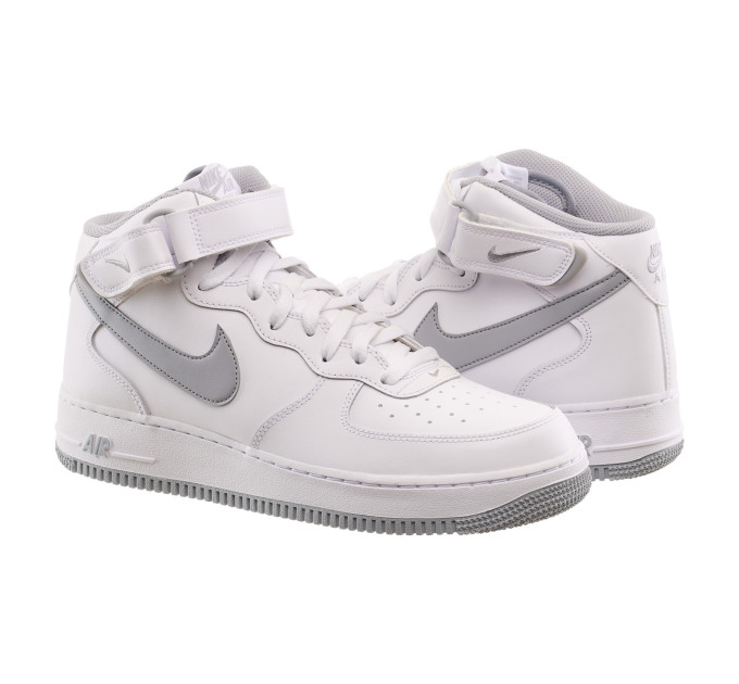 Чоловічі Кросівки Nike Air Force 1 Mid '07 Білий 45.5 (7dDV0806-100 45.5)