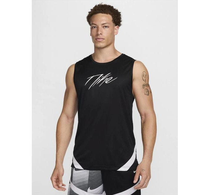 Чоловіча Майка Nike M DF ICON JSY STRTFV Чорний S (7dFZ0252-010 S)