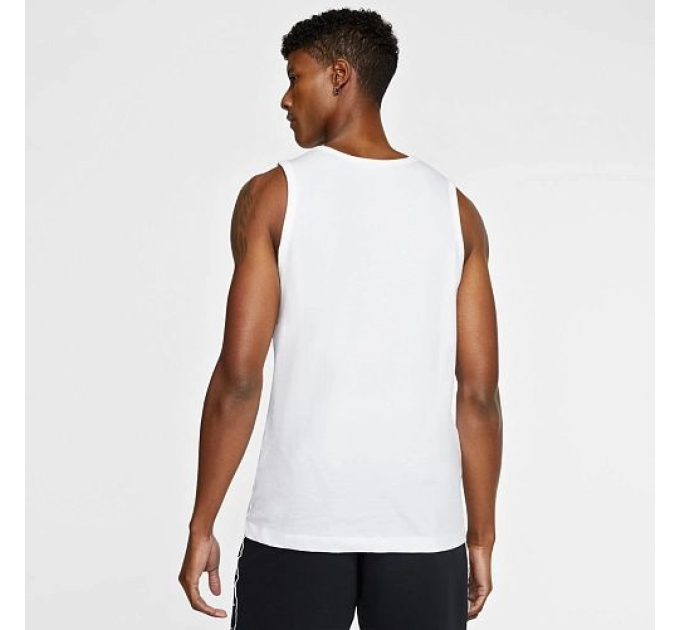 Чоловіча Майка Nike M NSW TA ICON FUTURA Білий 2XL (7dAR4991-101 2XL)