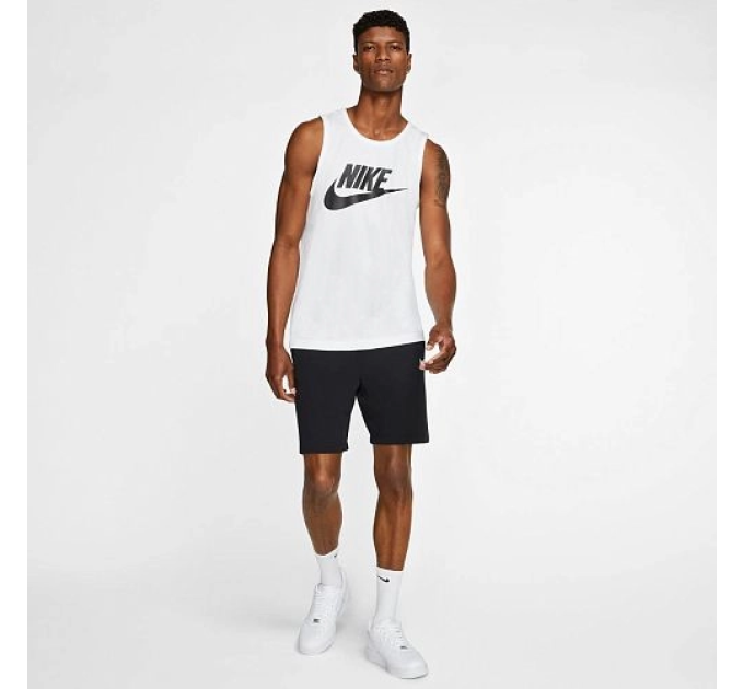 Чоловіча Майка Nike M NSW TA ICON FUTURA Білий XL (7dAR4991-101 XL)