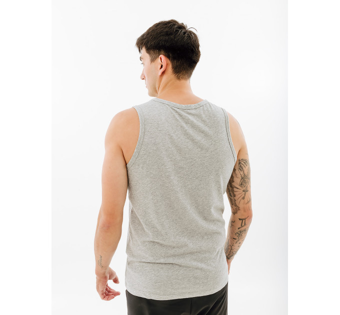 Чоловіча Майка Nike M NK DF TANK DFC SOLID Сірий S (7dAR6069-063 S)