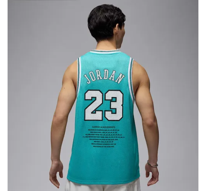 Чоловіча Майка Jordan M ESS SUMMER JERSEY Бірюзовий S (7dHF9375-392 S)