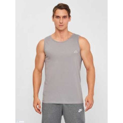 Майка Kappa Canotta Spalla Larga сірий 2XL Чоловік K1325 GrigioUnito-2XL