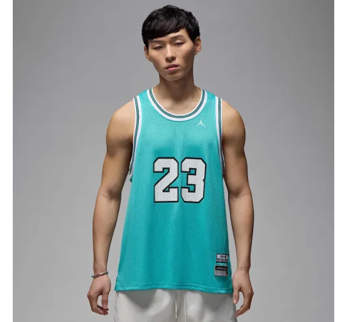 Чоловіча Майка Jordan M ESS SUMMER JERSEY Бірюзовий XL (7dHF9375-392 XL)