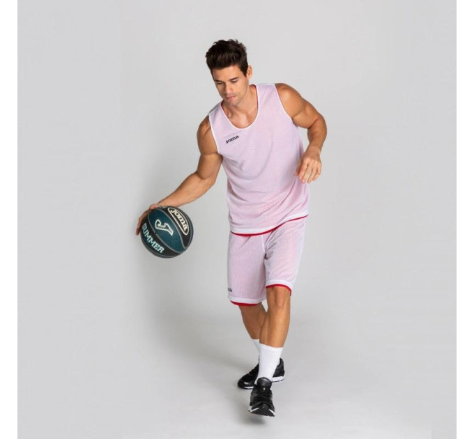 Спортивна майка чоловіча Joma ARO Білий Червоний 2XL-3XL (100050.600 2XL-3XL)