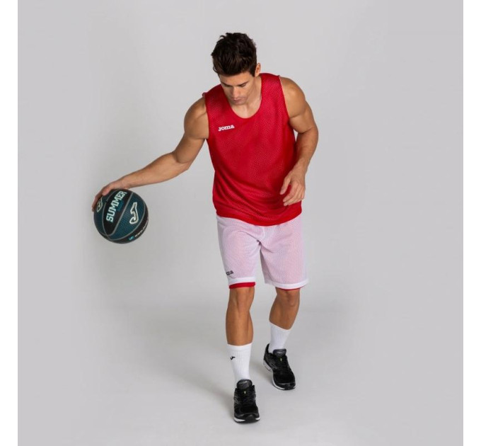 Спортивна майка чоловіча Joma ARO Білий Червоний 2XL-3XL (100050.600 2XL-3XL)