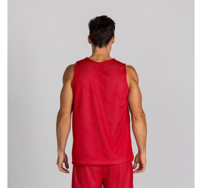 Спортивна майка чоловіча Joma ARO Білий Червоний 2XL-3XL (100050.600 2XL-3XL)