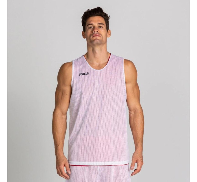 Спортивна майка чоловіча Joma ARO Білий Червоний 2XL-3XL (100050.600 2XL-3XL)