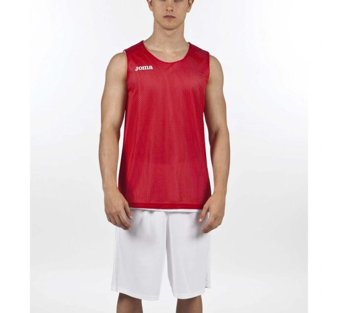 Спортивна майка чоловіча Joma ARO Білий Червоний 2XL-3XL (100050.600 2XL-3XL)