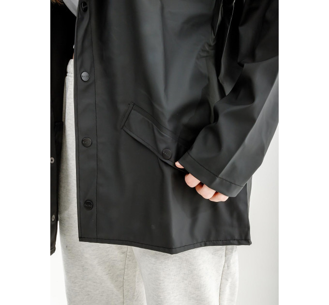 Куртка унісекс Rains Jackets Чорний S/M (7d1201-Black S/M)