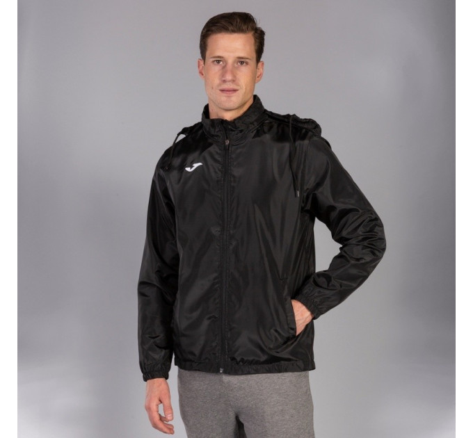 Куртка чоловіча Joma RAINJACKET IRIS чорний 2XL 100087.100 2XL
