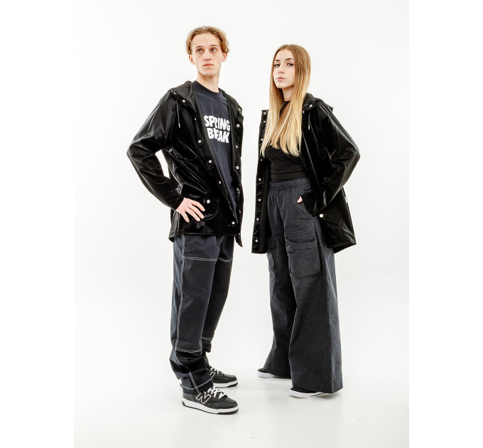 Чоловіча Куртка Rains Jackets Чорний 2XS-XS (7d1201-VelvetBlack 2XS-XS)