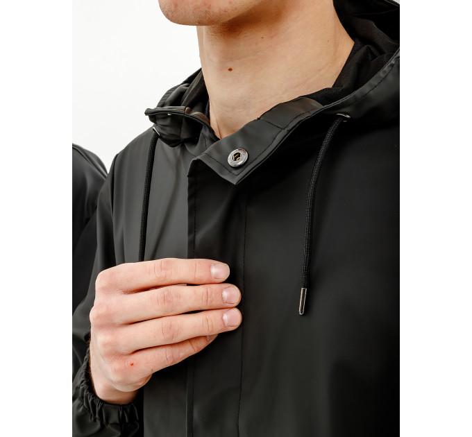 Чоловіча Куртка Rains Jackets Чорний M-L (7d1814-Black M-L)