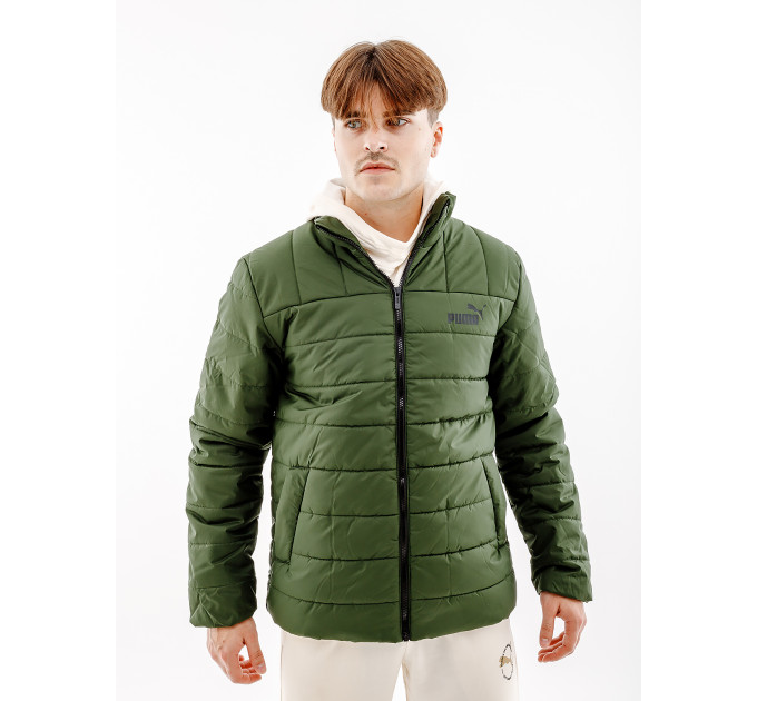 Чоловіча Куртка PUMA ESS+ Padded Jacket Хакі M (7d84934931 M)