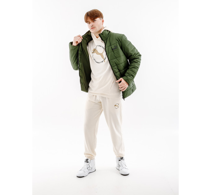 Чоловіча Куртка PUMA ESS+ Padded Jacket Хакі M (7d84934931 M)