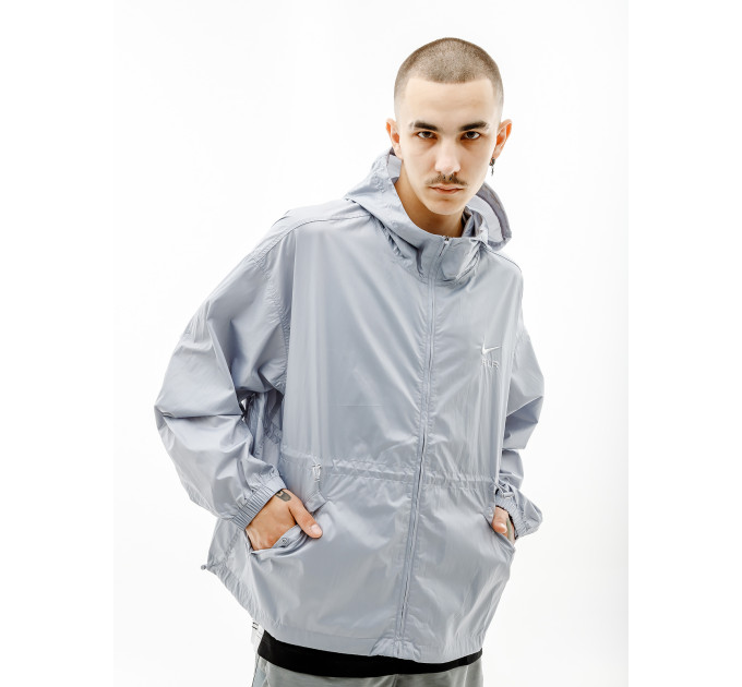 Чоловіча Куртка Nike M NSW AIR WOVEN JACKET Сірий XL (7dDX0140-012 XL) Чоловіча Куртка Nike M NSW AIR WOVEN JACKET Сірий XL (7dDX0140-012 XL)