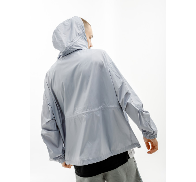 Чоловіча Куртка Nike M NSW AIR WOVEN JACKET Сірий XL (7dDX0140-012 XL)