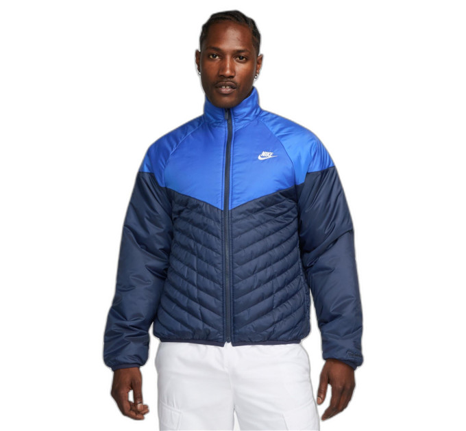 Чоловіча Куртка Nike MIDWEIGHT PUFFER Синій M (7dFB8195-410 M)