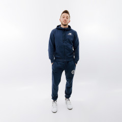 Чоловіча Куртка New Balance Essentials Stacked Logo FZ Синій XL (7dMJ31536NNY XL)