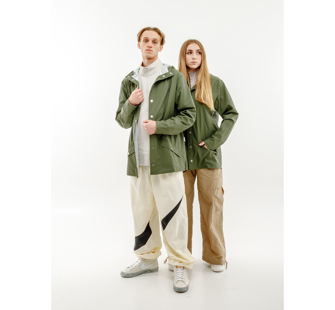 Чоловіча Куртка Rains Jacket Зелений S-M (7d1201-Olive S-M)