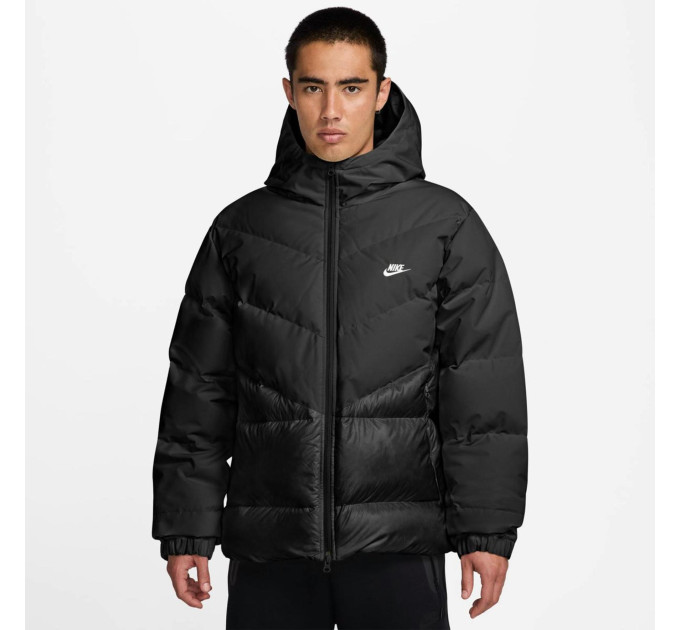 Чоловіча Куртка Nike M WINDRUNNER STMNT DWN JKT Чорний XL (7dHQ7790-011 XL)