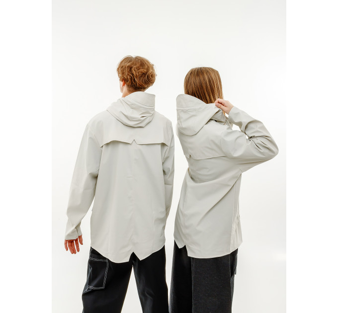 Чоловіча Куртка Rains Jacket Бежевий M-L (7d1201-OffWhite M-L)