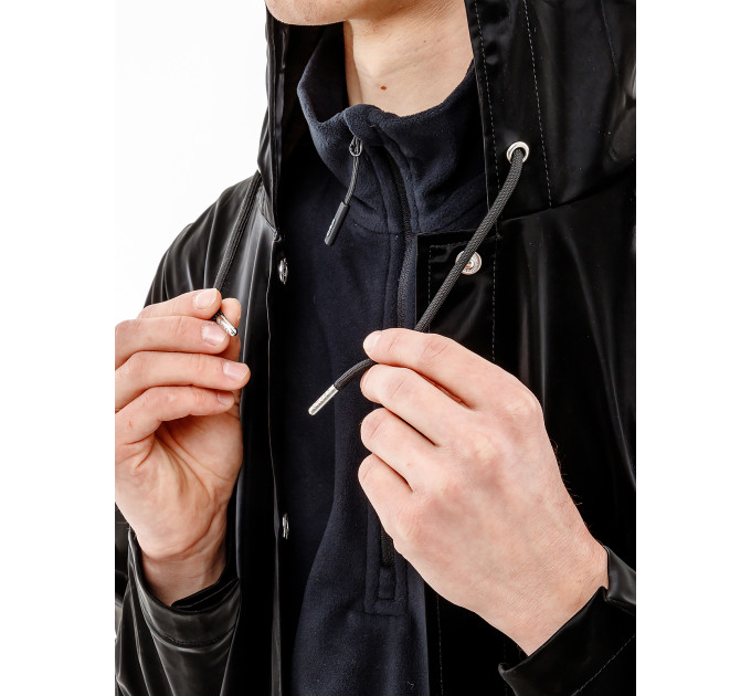 Чоловіча Куртка Rains Jackets Чорний M-L (7d1834-VelvetBlack M-L)