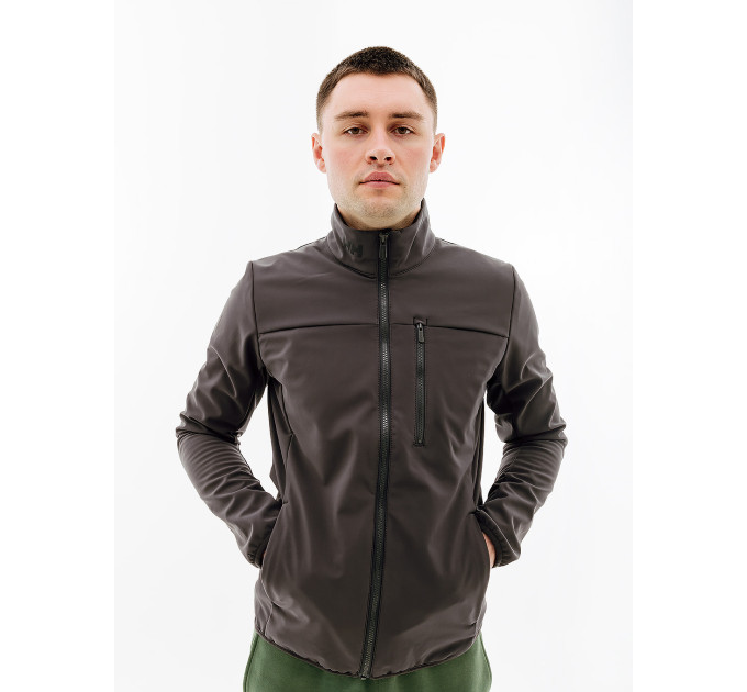 Чоловіча Куртка HELLY HANSEN CREW SOFTSHELL JACKET 2.0 Чорний XL (7d30223-980 XL)
