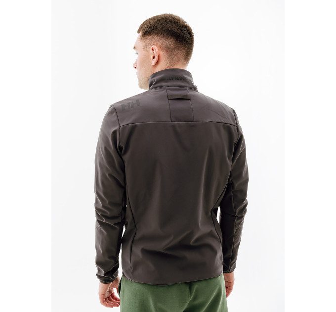Чоловіча Куртка HELLY HANSEN CREW SOFTSHELL JACKET 2.0 Чорний XL (7d30223-980 XL)