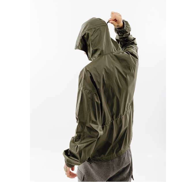 Чоловіча Куртка Nike M NSW AIR WOVEN JACKET Хакі M (7dDX0140-355 M)