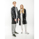 Чоловіча Куртка Rains Long Jacket Чорний S-M (7d1202-BlackReflective S-M)