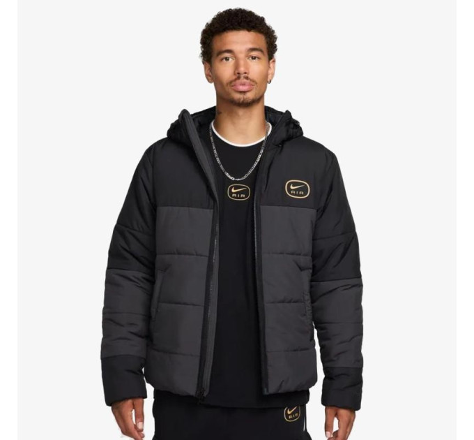 Чоловіча Куртка Nike M NSW SW AIR SYN FILL JKT Чорний L (7dHM0198-010 L)