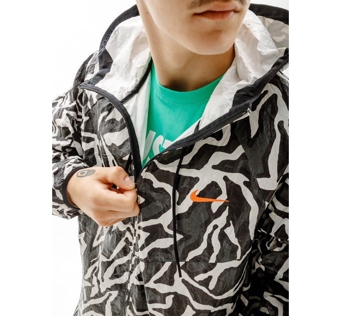 Чоловіча Куртка Nike M NSW TREND JKT AOP Разноцветный XL (7dDX0035-060 XL)