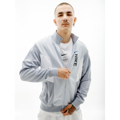 Чоловіча Куртка Nike M NSW HYBRID PK TRACKTOP Сірий L (7dFB1626-043 L)