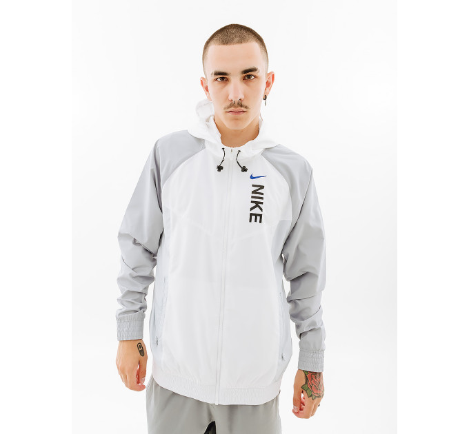 Чоловіча Куртка Nike M NSW HYBRID LTWT WR Білий L (7dFB1627-100 L)