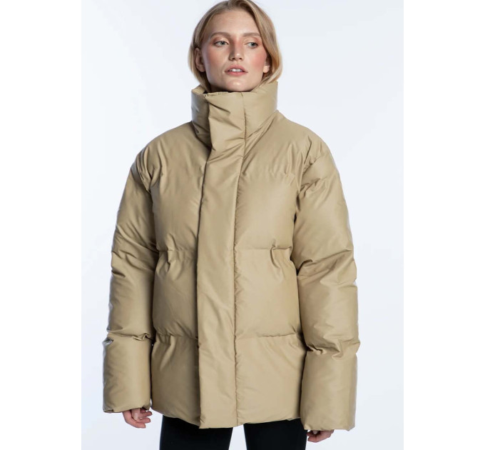 Чоловіча Куртка Rains Bator Puffer Jacket W3T3 Бежевий M (7d15240-04 M)